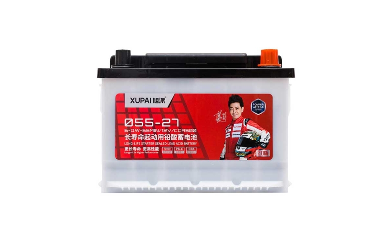 旭派6-QW-66MIN/055-27長壽命汽車起動電池