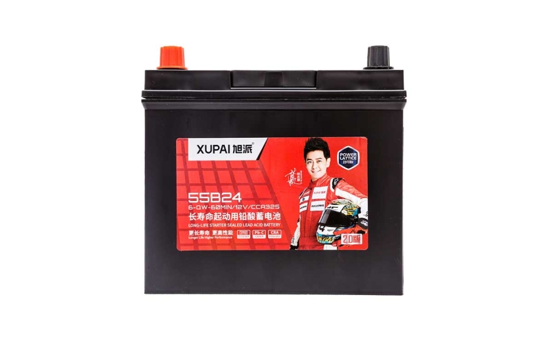 旭派6-QW-60MIN/55B24長(zhǎng)壽命汽車(chē)起動(dòng)電池
